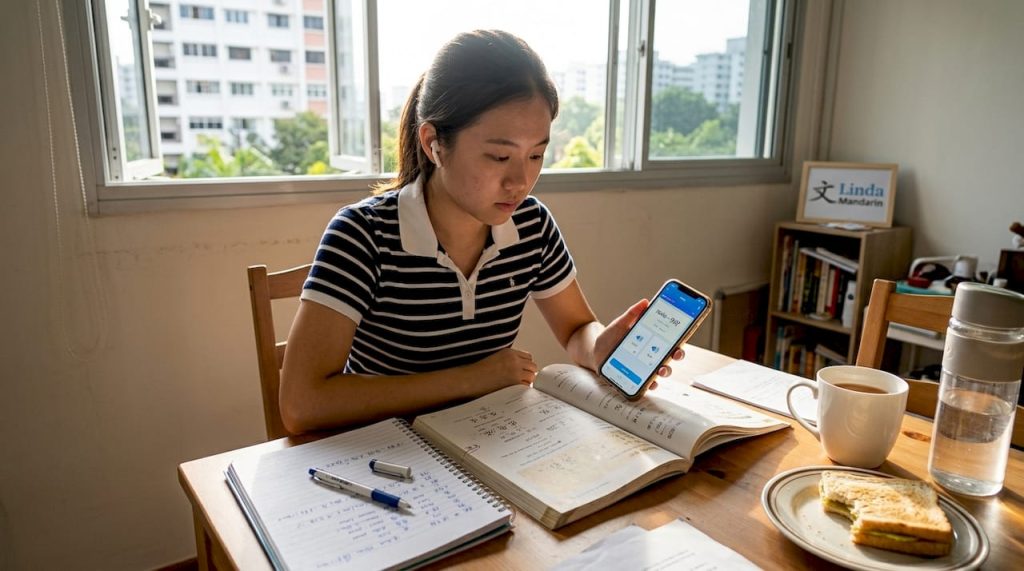 Professional learning Mandarin in Singapore home